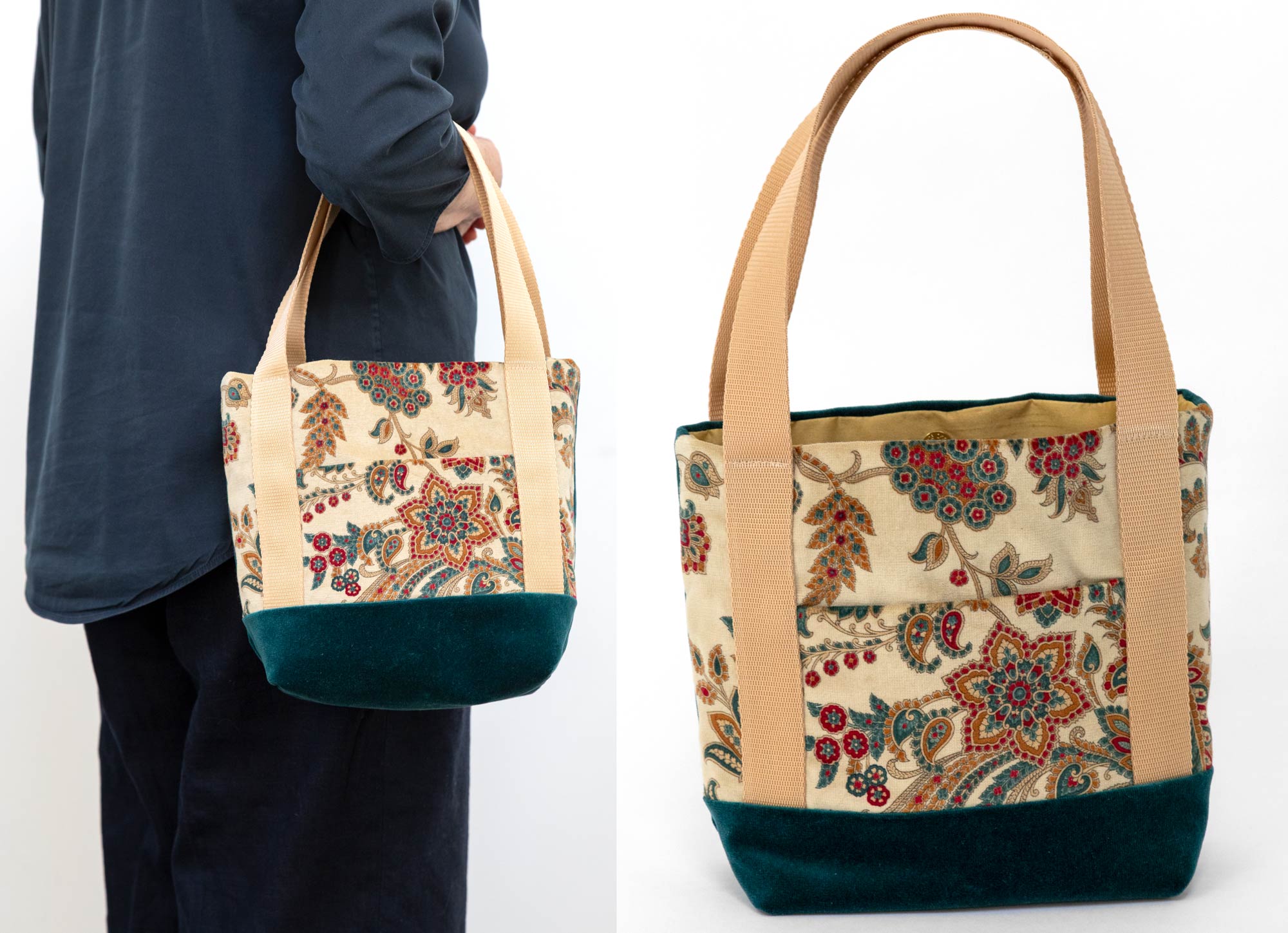 Luna Velvet Handbag - Image 2