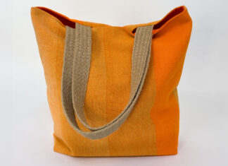 Mandy Linen Tote Shopper